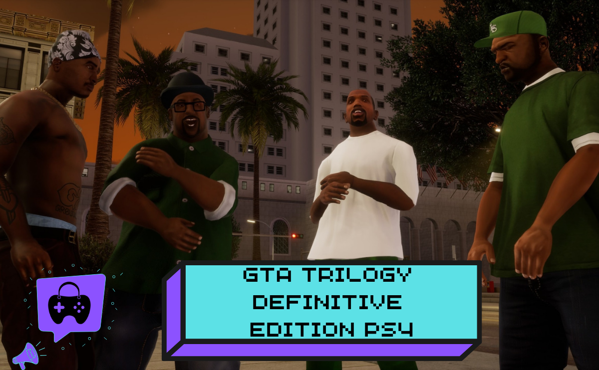 Gta Trilogy Definitive Edition Ps4