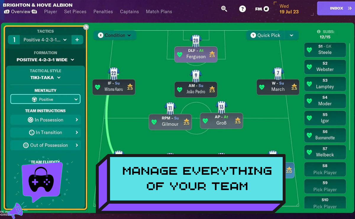 Football Manager 2024 Console Ps5