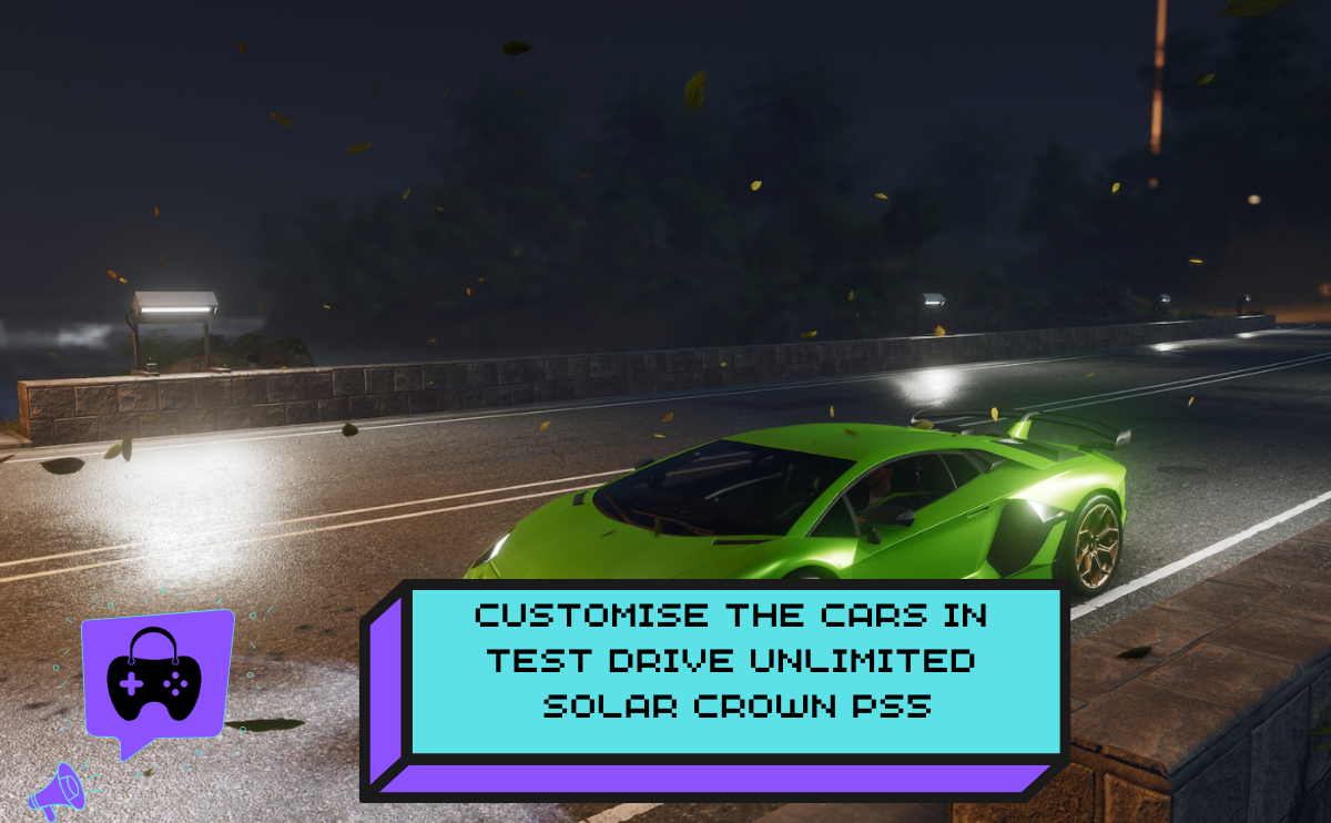 Test Drive Unlimited Solar Crown Ps5