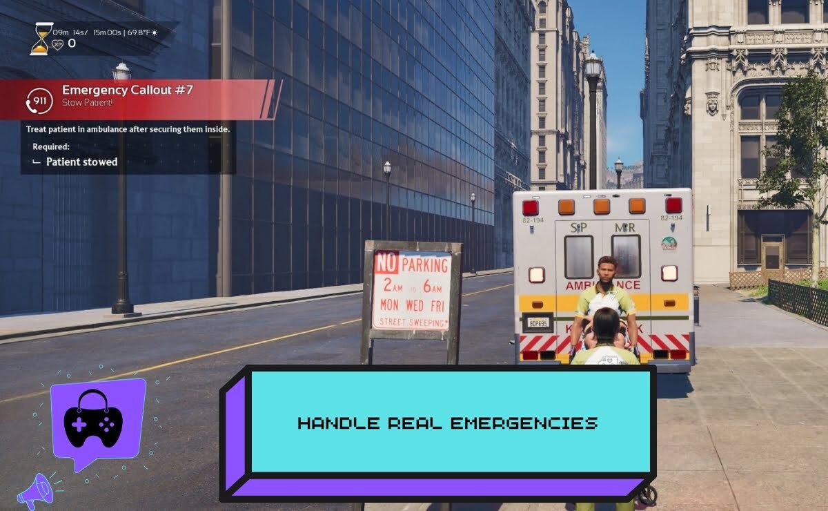 Ambulance Life: A Paramedic Simulator Ps5 at an economical price