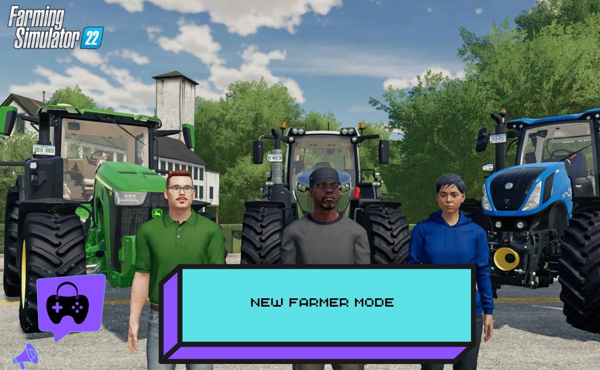 Farming Simulator 22 Ps4&Ps5, new farmer mode