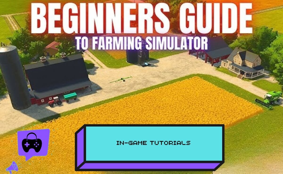 Farming Simulator 22 Ps4&Ps5, in game tutorials