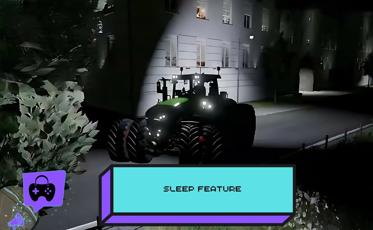 Farming Simulator 22 Ps4&Ps5 sleep feature