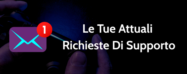 Le Tue Attuali Richieste Di Supporto