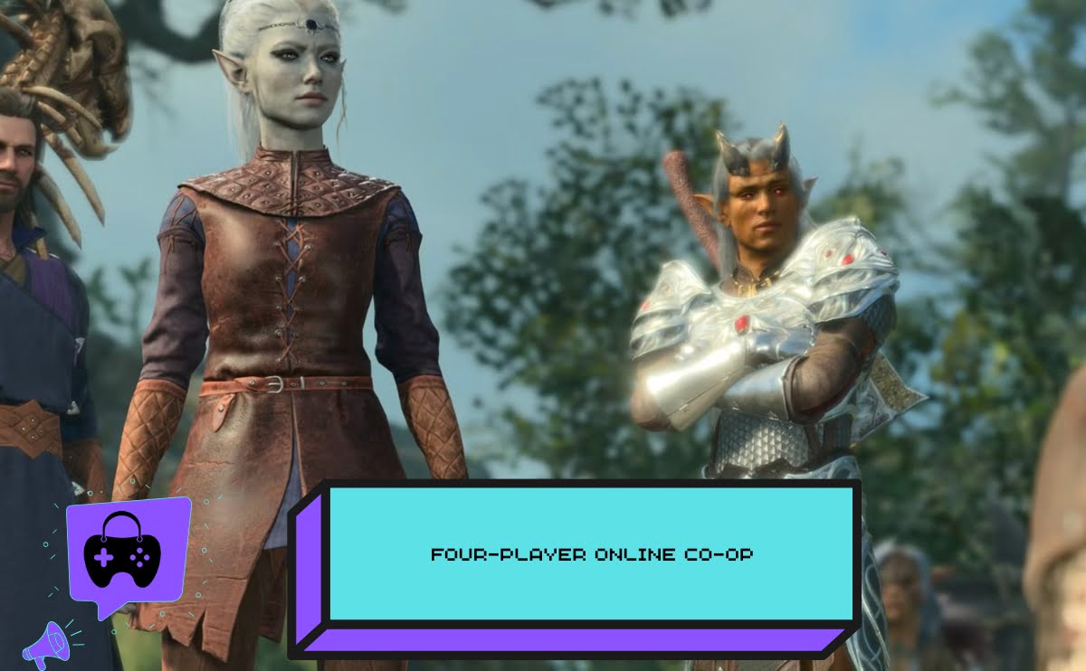 Four-Player Online Co-Op in Baldur’s Gate 3