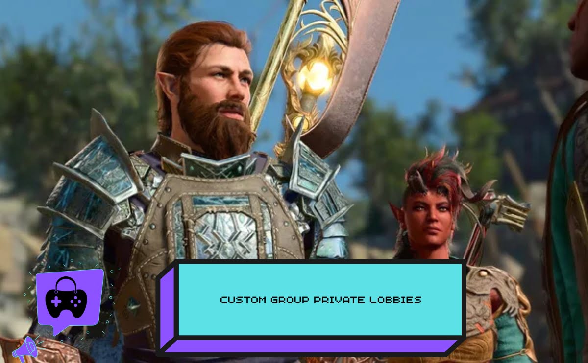 Custom Group Private Lobbies in Baldur’s Gate 3