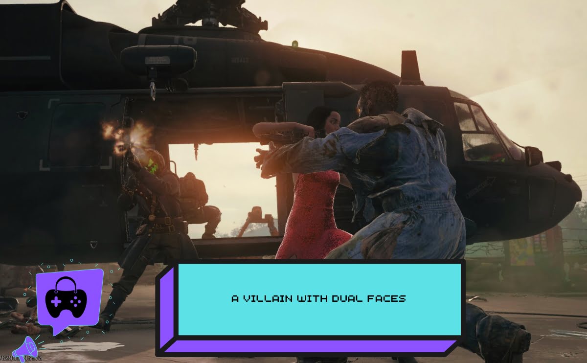 Villain with Dual Faces in Call of Duty: Black Ops 7 Ps5