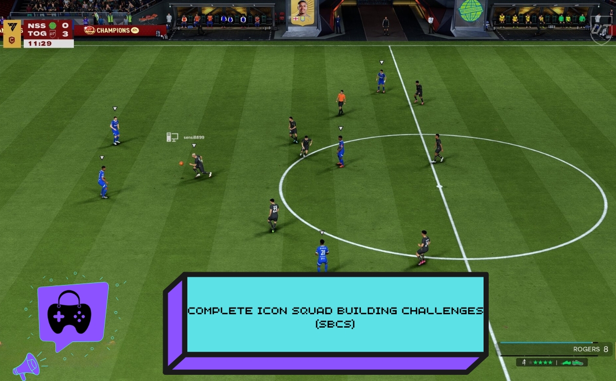Complete Icon Squad Building Challenges in EA Sports FC 26 Ps4