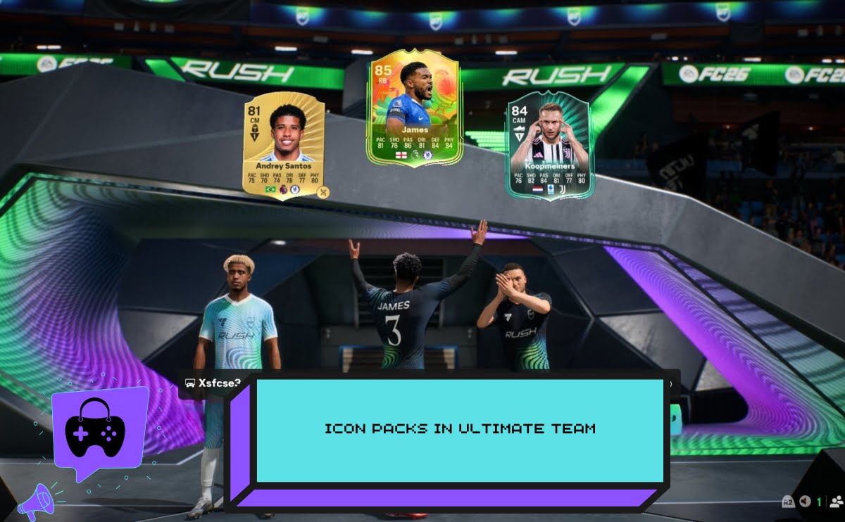 Icon Packs in Ultimate Team in EA Sports FC 26 Ps4