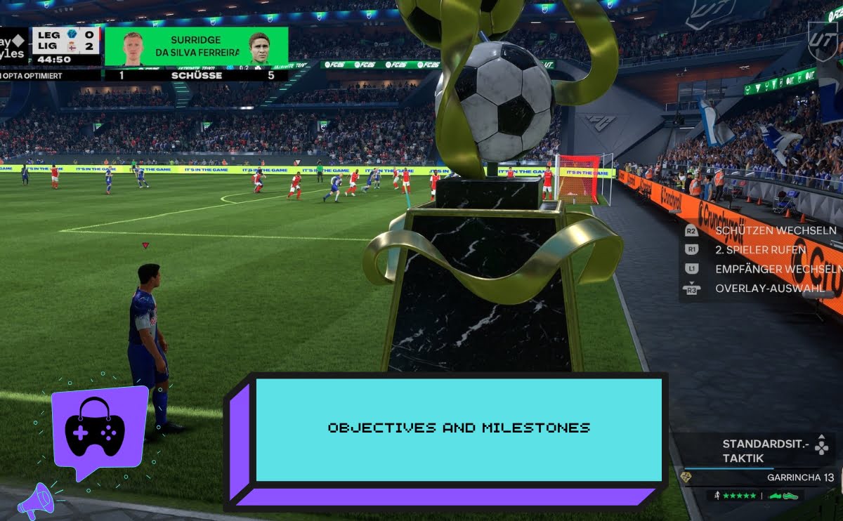 Objectives and Milestones in EA Sports FC 26 Ps4
