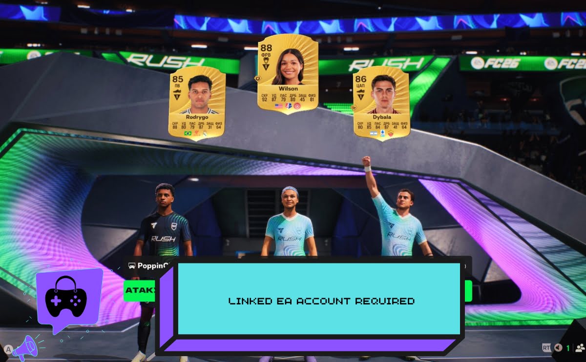 Linking of EA accounts in EA Sport FC 26