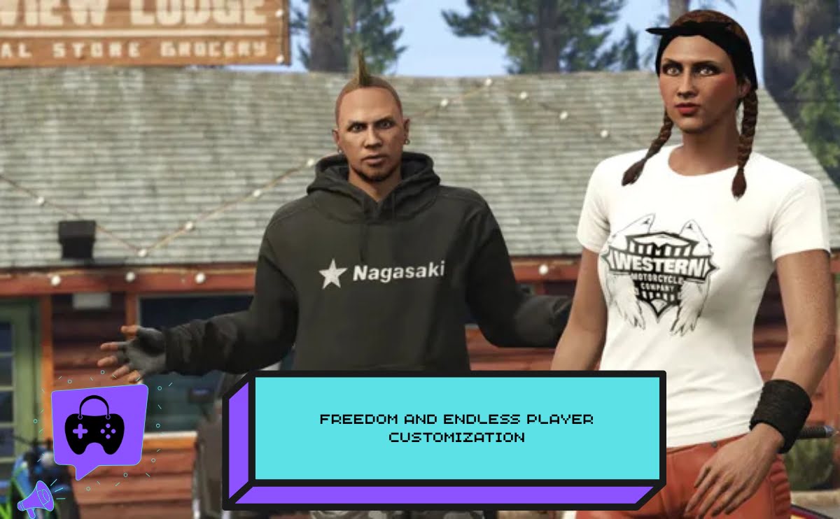 Freedom and Endless Player Customization in Grand Theft Auto V