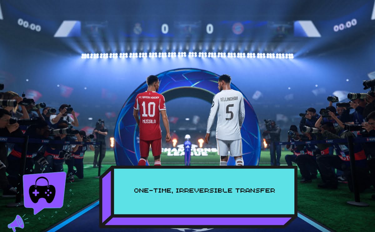 One-Time, Irreversible Transfer from FC 25 to EA Sports FC 26 Ps4