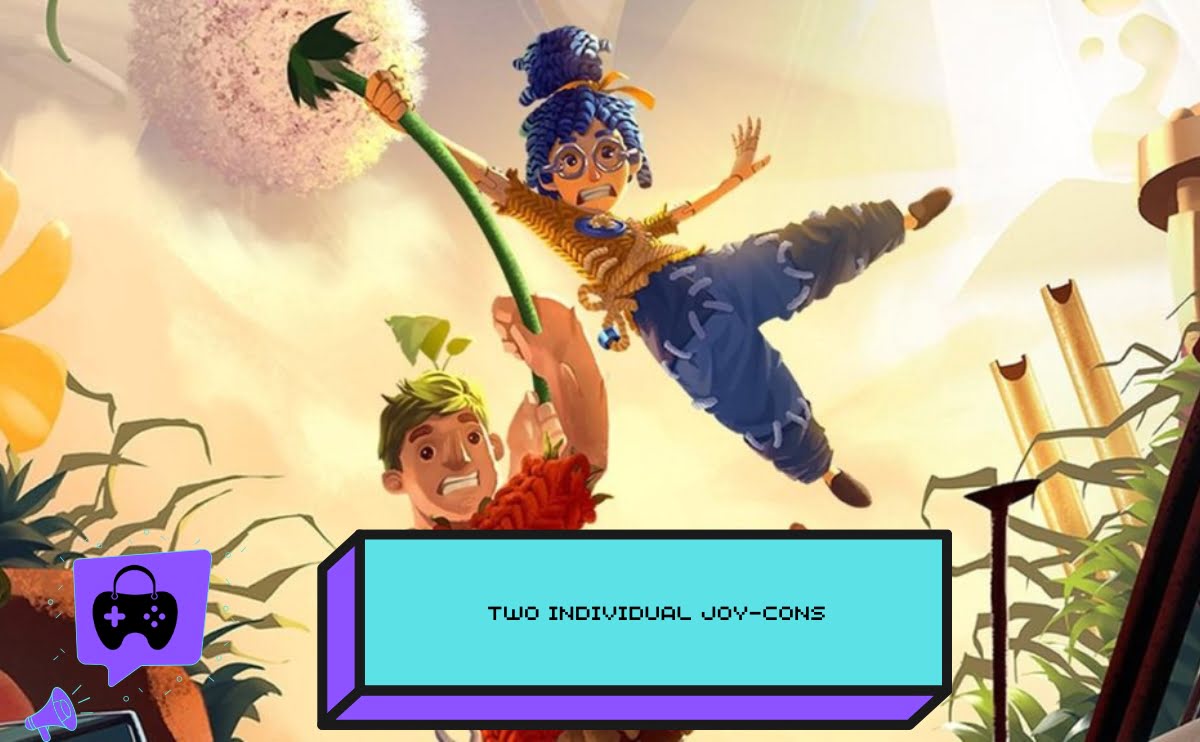 Two Individual Joy-Cons in It Takes Two