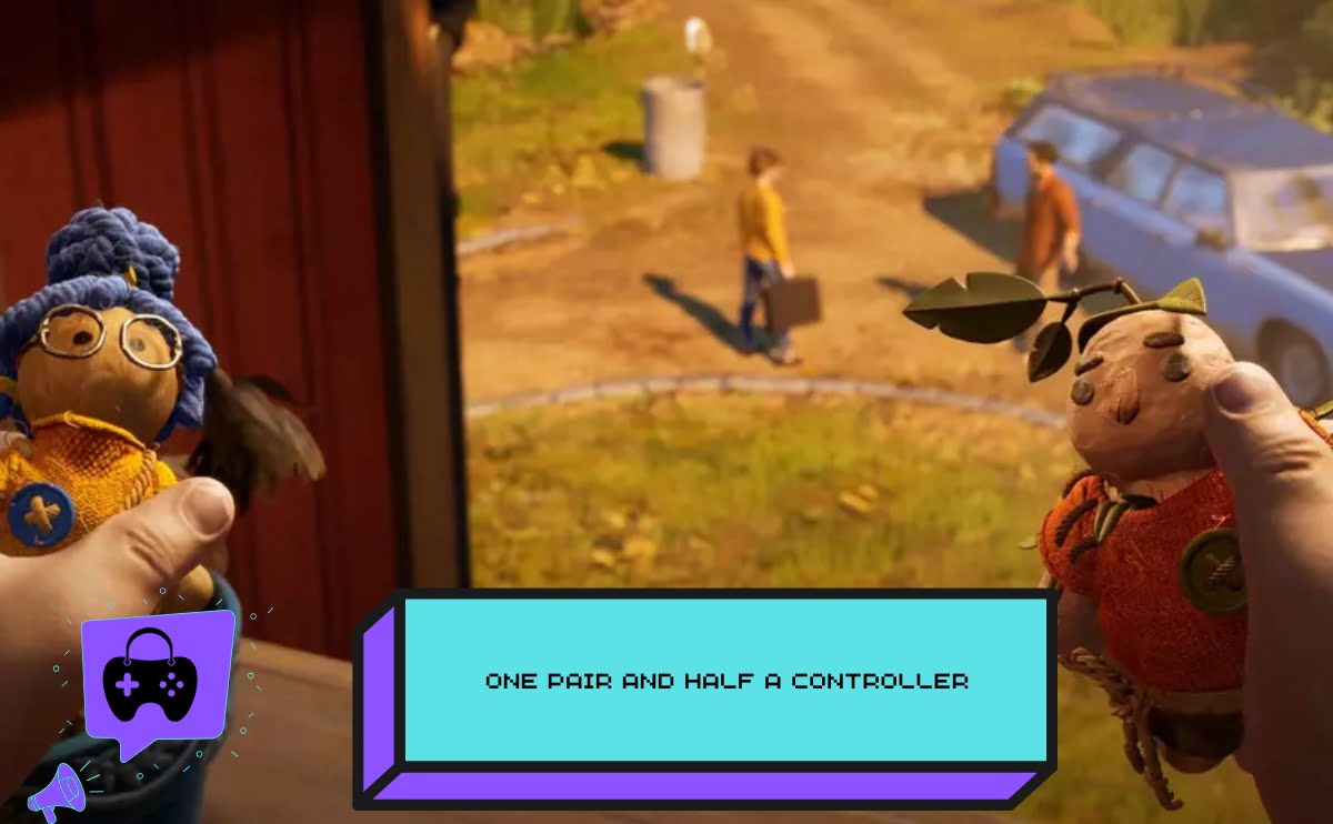 One Pair and Half a Controller in It Takes Two