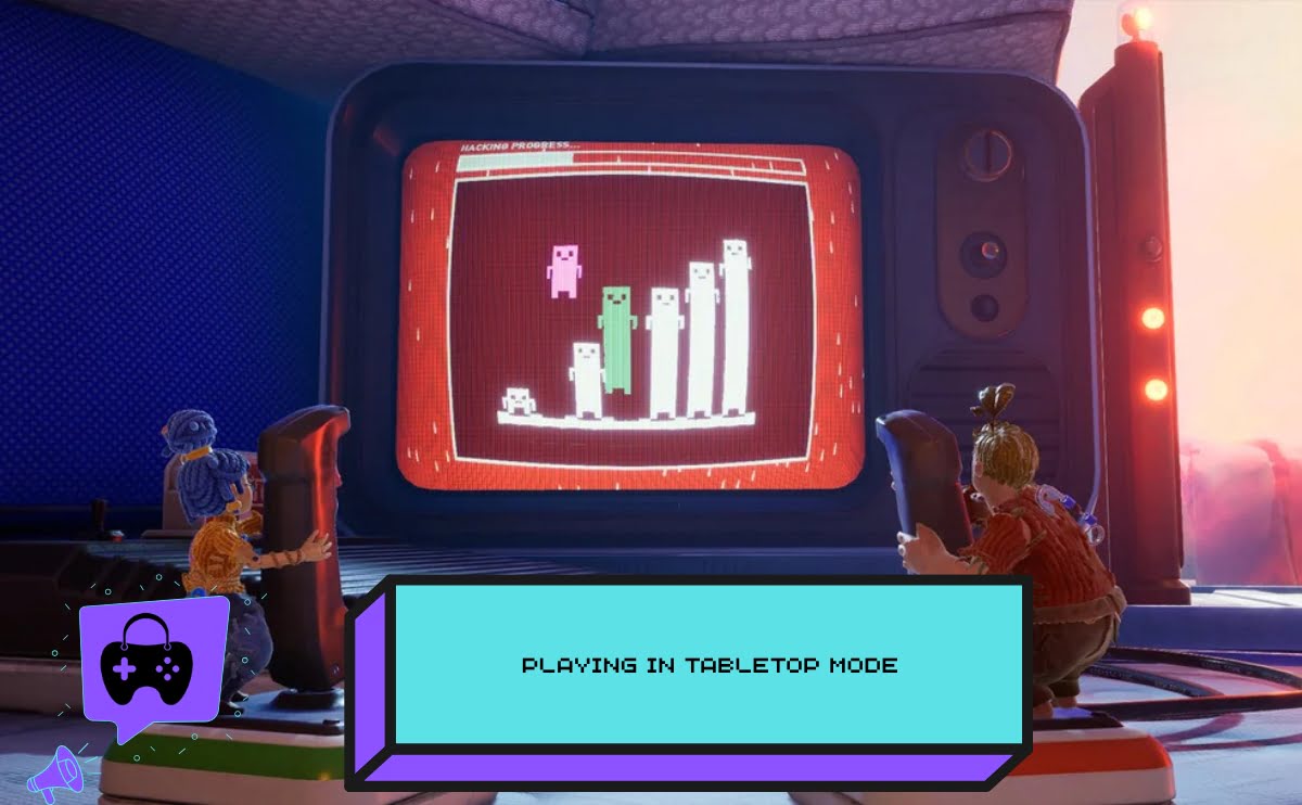 Playing in Tabletop Mode in It Takes Two 