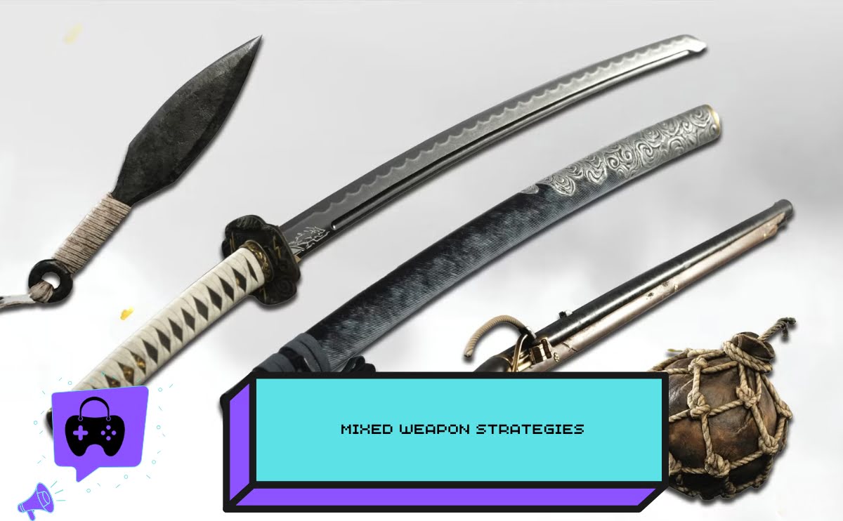 Weapon strategies in Ghost of Yotie Ps5