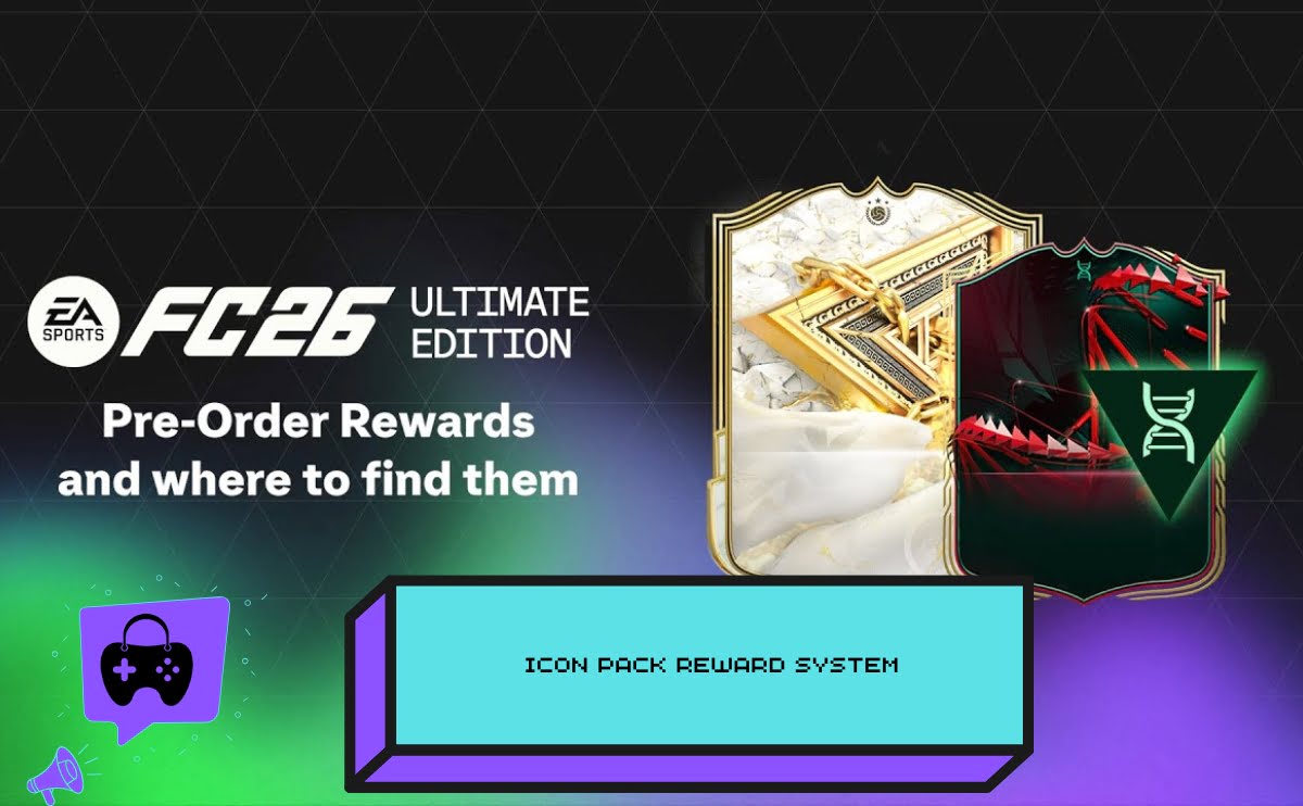 Icon pack reward system in EA Sports FC 26 Ps4