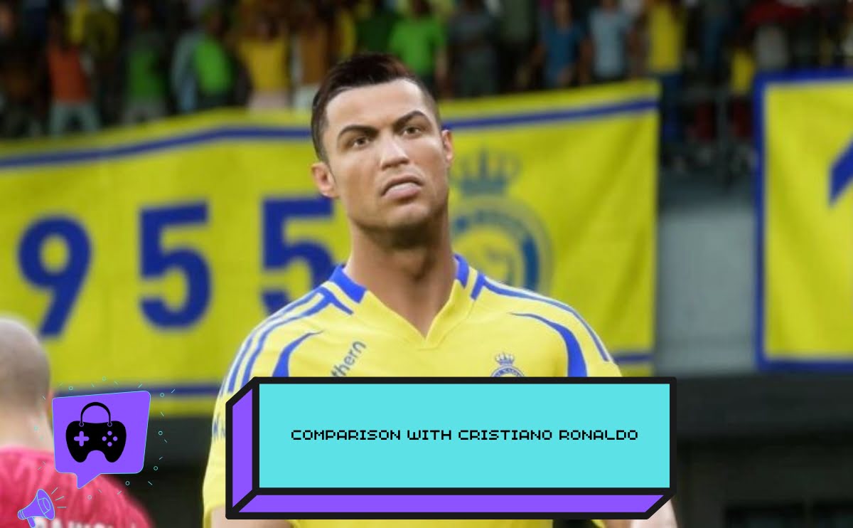 Comparison with Cristiano Ronaldo in EA Sports FC 26 Ps5
