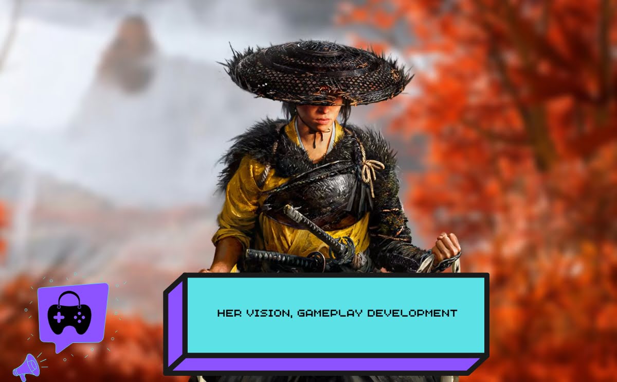 Her Vision, Gameplay Development in Ghost of Yotei Ps5