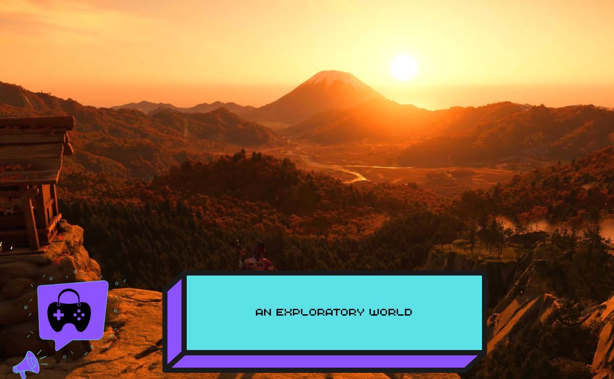 An Exploratory World in Ghost of Yotei Ps5