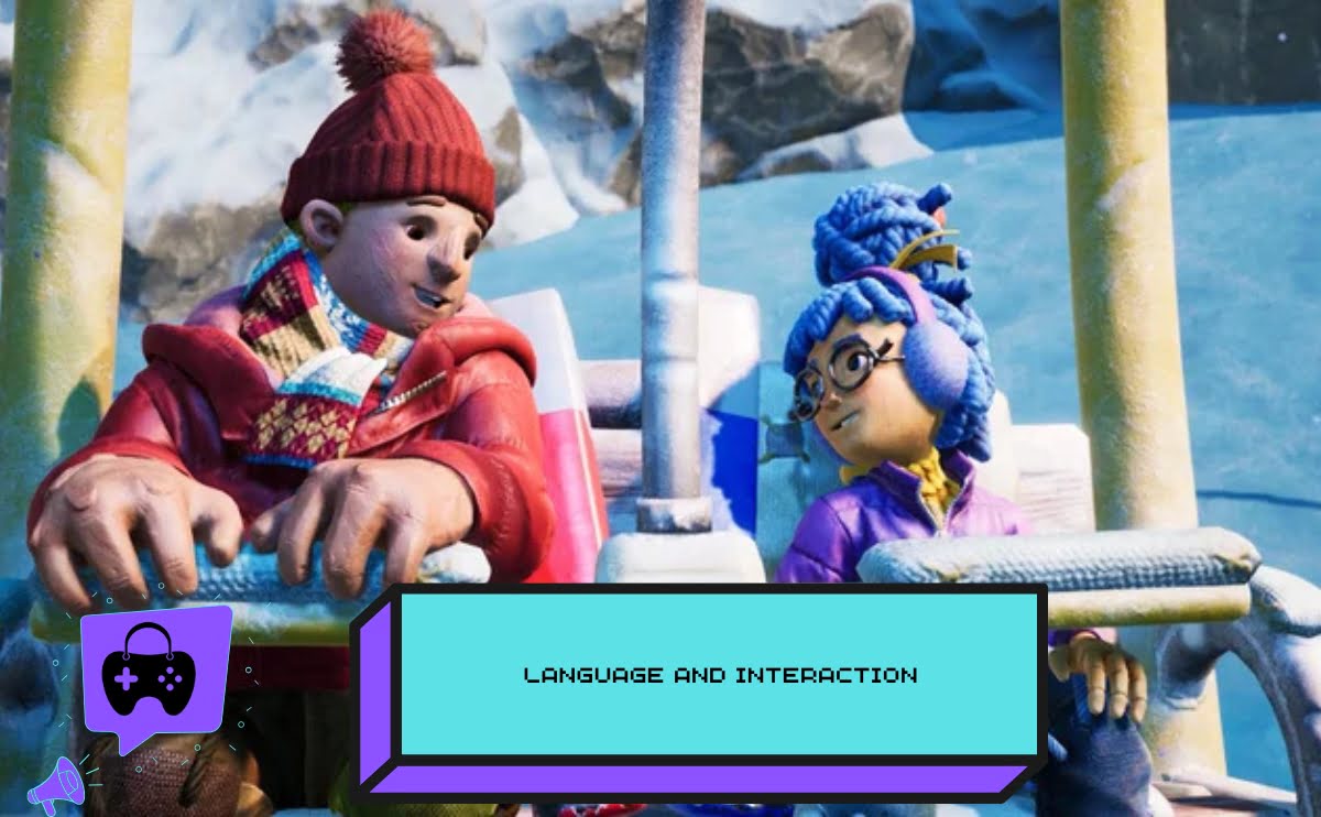 Language and Interaction in It Takes Two