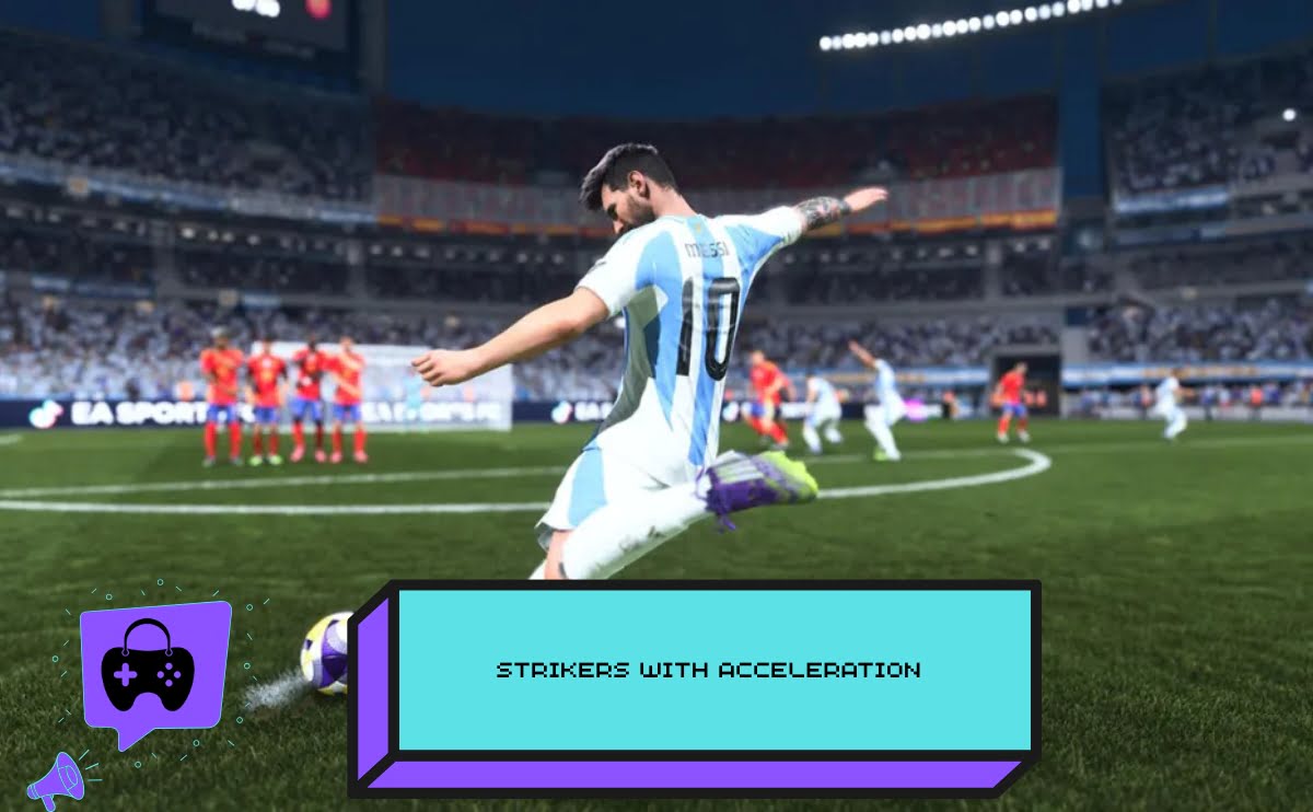 Strikers With Acceleration in EA Sports FC 26 Ps4