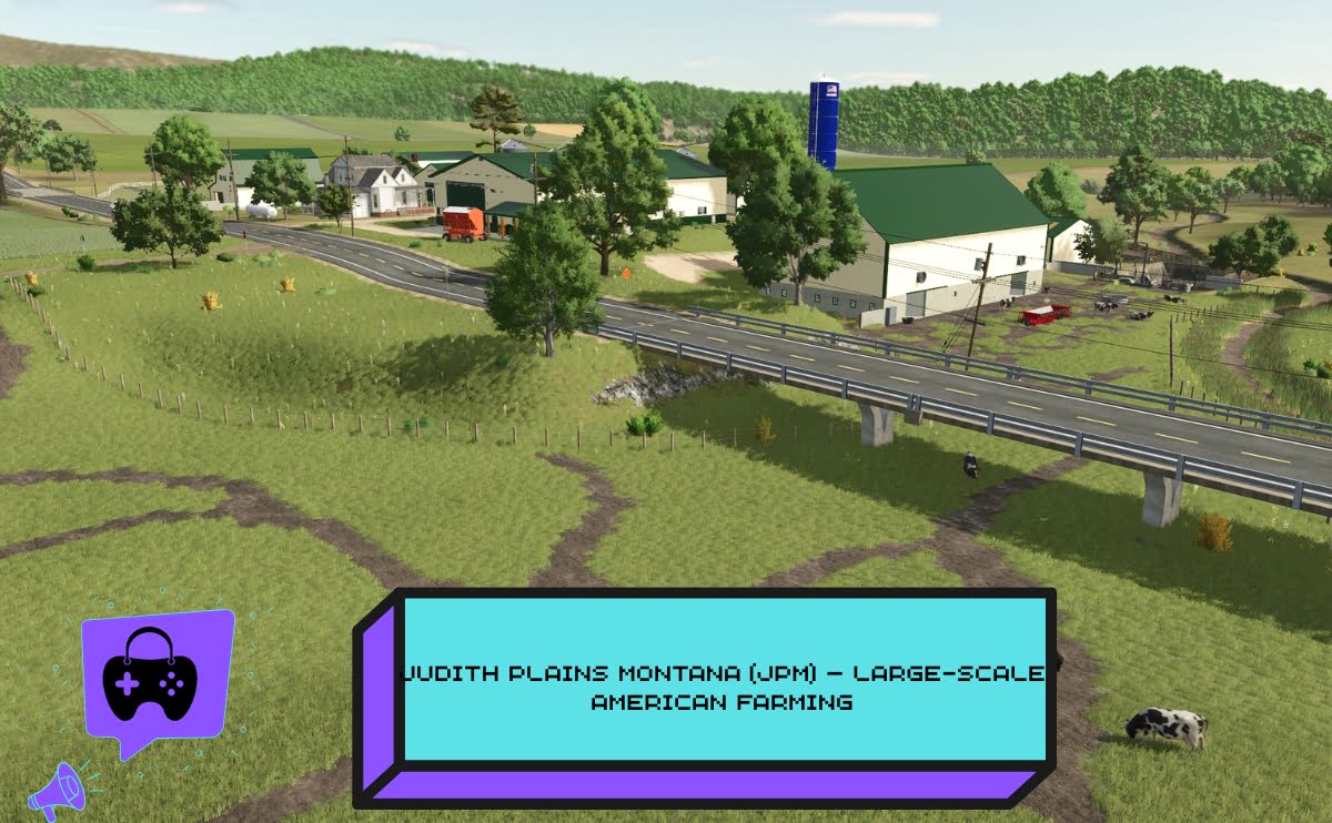 Judith Plains Montana (JPM) – Large-Scale American Farming in Farming Simulator 25