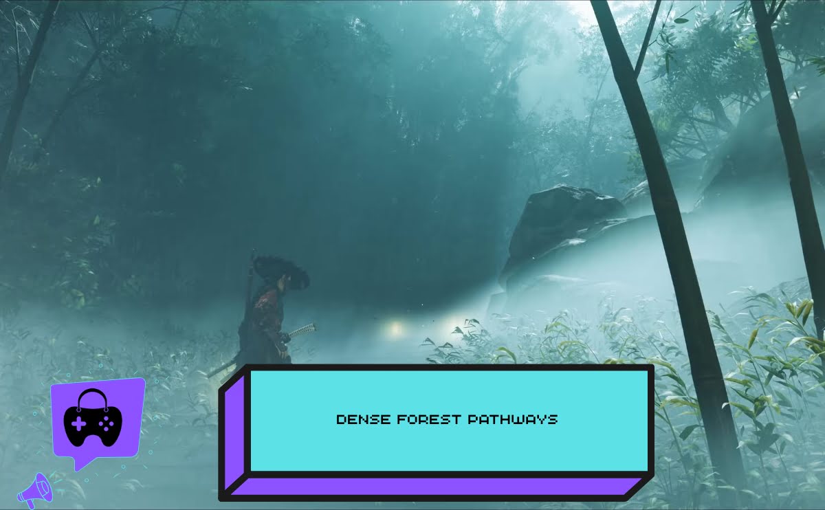Dense Forest Pathways in Ghost of Yotei Ps5