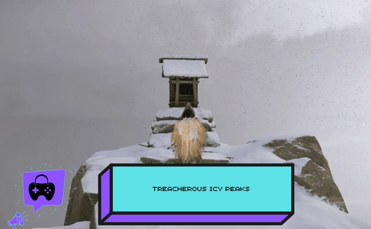 Treacherous Icy Peaks in Ghost of Yotei Ps5