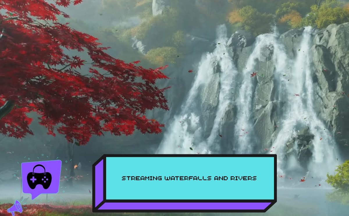 Streaming Waterfalls and Rivers in Ghost of Yotei Ps5