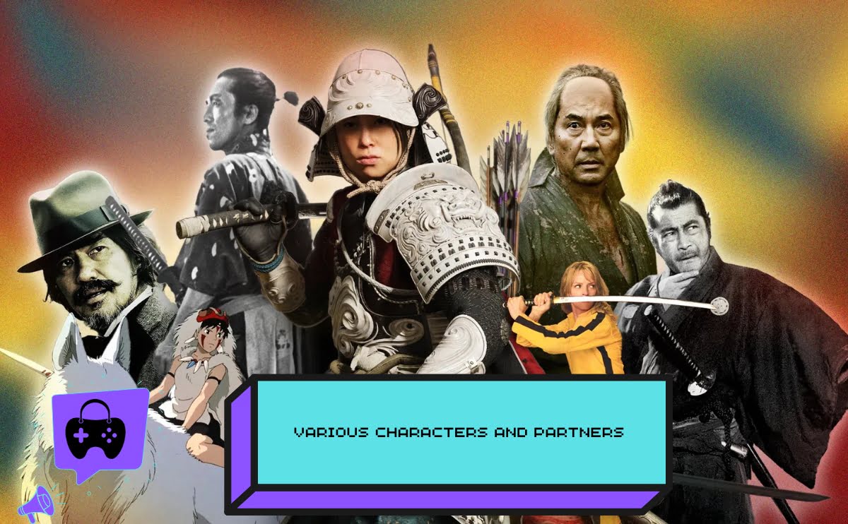 Various Characters and Partners in Ghost of Yotei Ps5