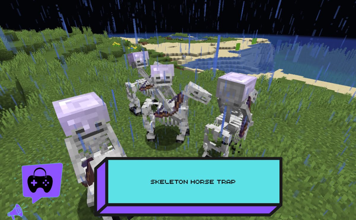 Skeleton Horse Trap in Minecraft