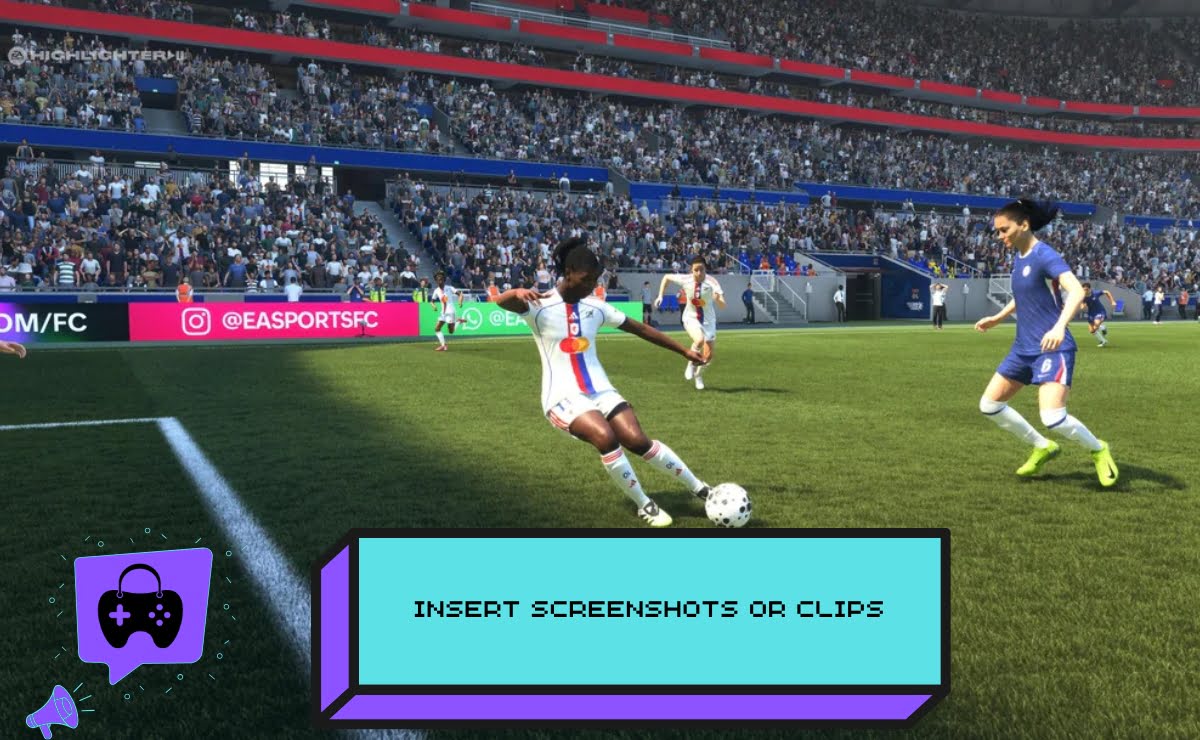 Insert Screenshots or Clips in EA Sports FC 26